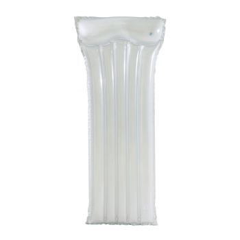 Materac Kolorowy Plażowy Przezroczysty 183 x 76cm BESTWAY Srebrny